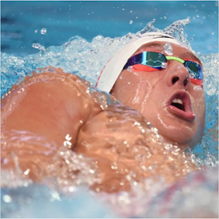 One of the nine 2016 Team USA Olympic medalists competing in the 2017 NCAA swimming championships