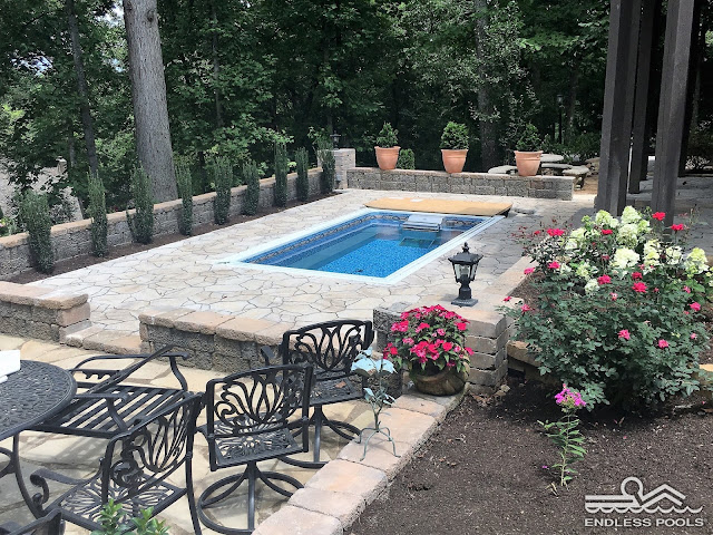 An in-ground Performanc Endless Pool in Knoxville, Tennessee