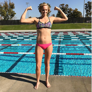 7x Olympic medalist Dana Vollmer in her 2nd trimester