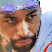 Olympic gold-medal swimmer Cullen Jones