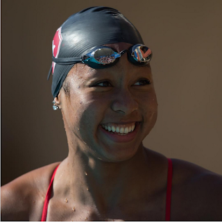 Olympic medalist and Standford Cardinal, swimmer Lia Neal